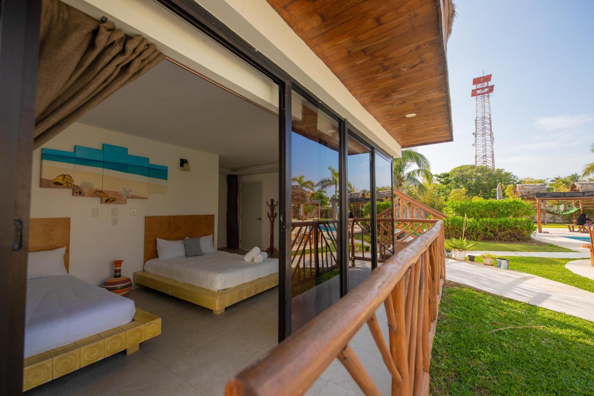 Kabanas & Beach Club Ojo De Agua 莫雷洛斯港 外观 照片