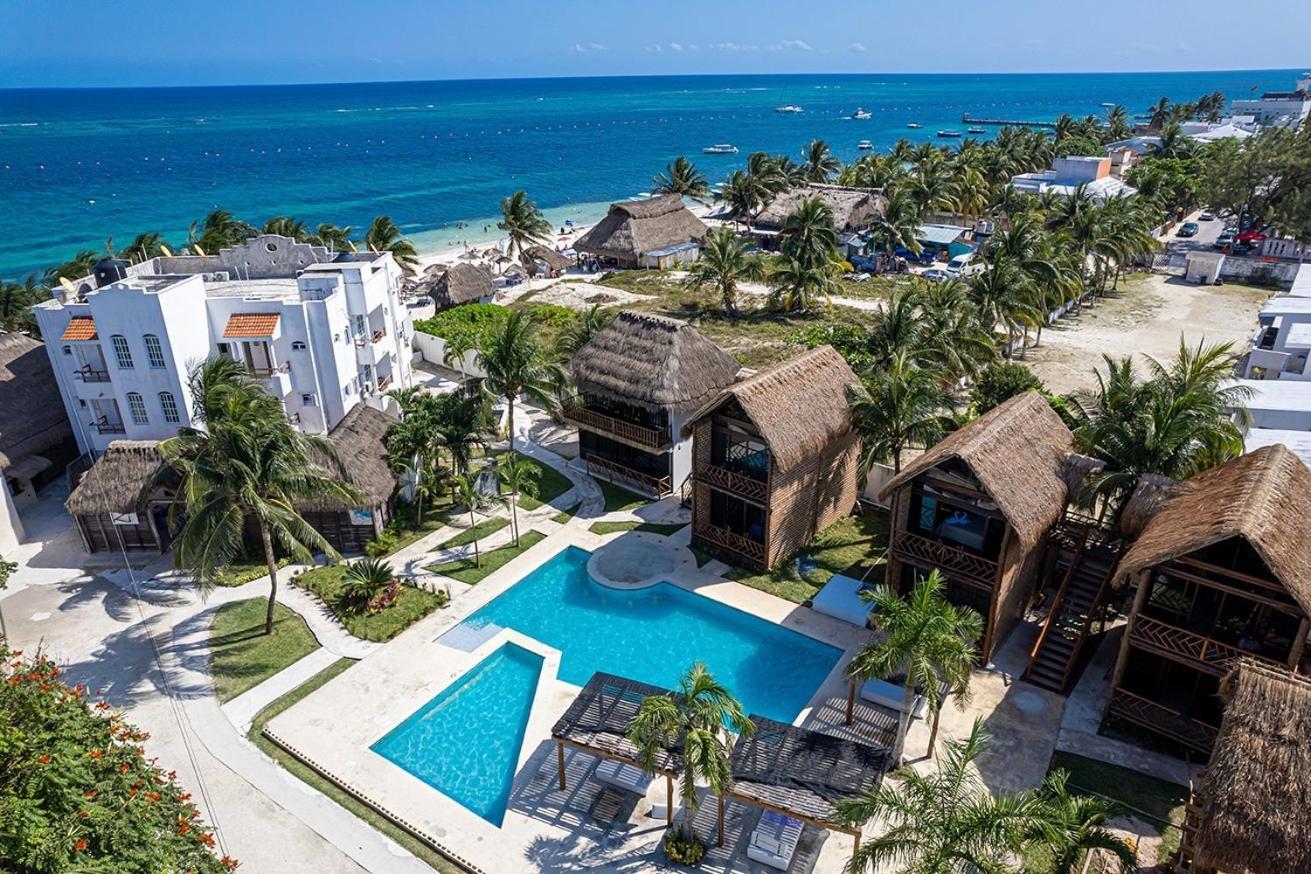 Kabanas & Beach Club Ojo De Agua 莫雷洛斯港 外观 照片
