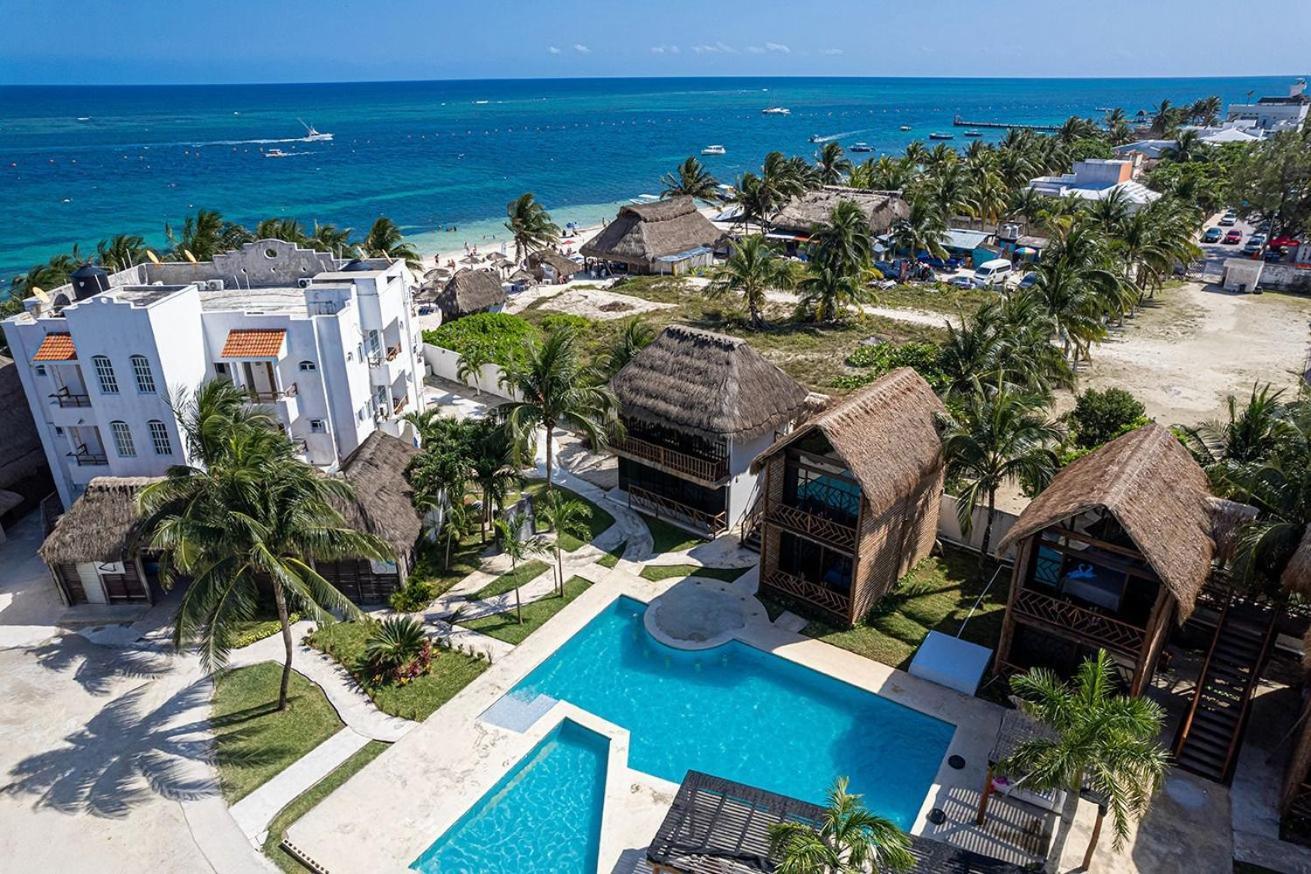 Kabanas & Beach Club Ojo De Agua 莫雷洛斯港 外观 照片